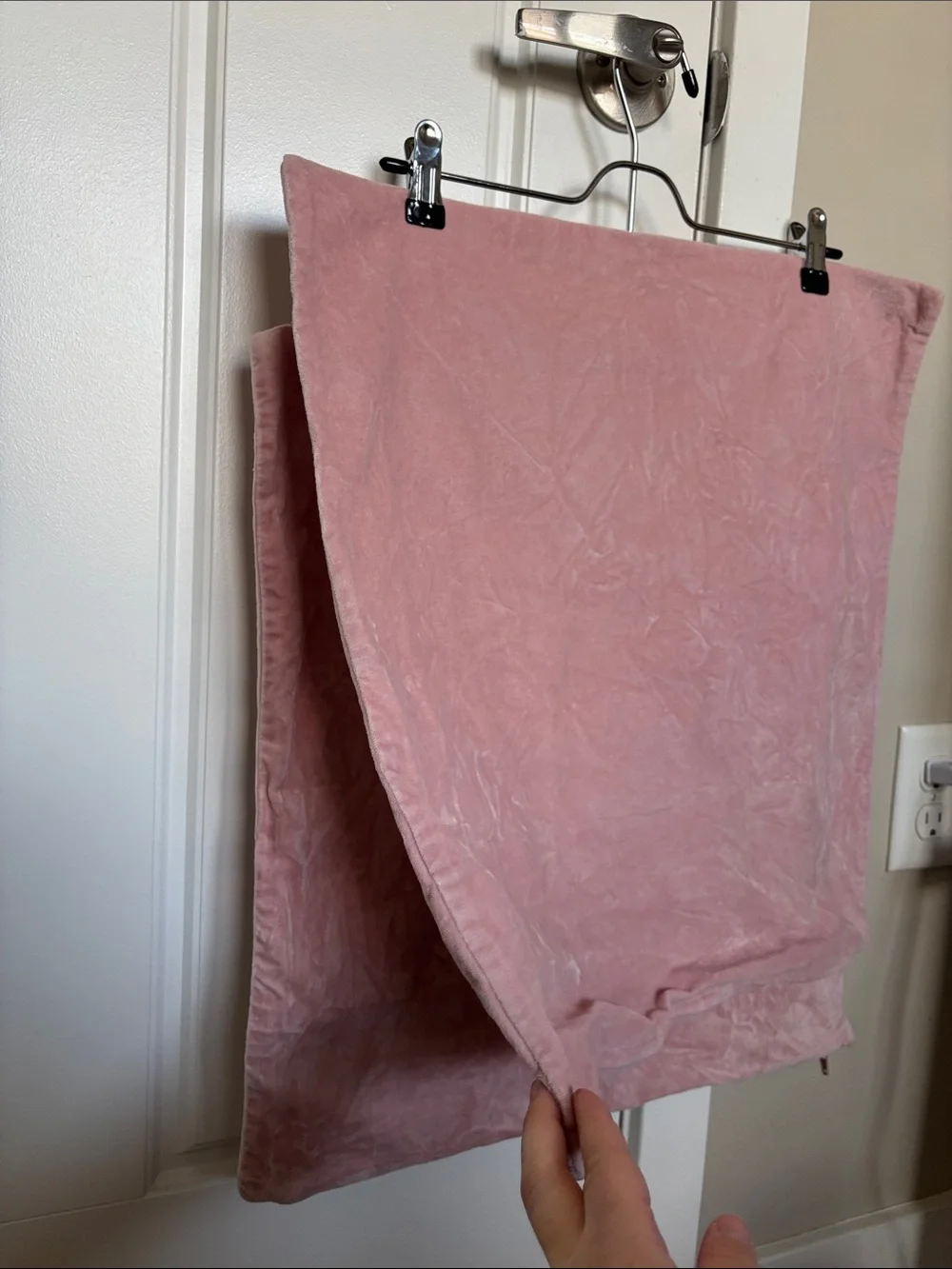 Two IKEA SANELA 20” x 20” Pillow Covers